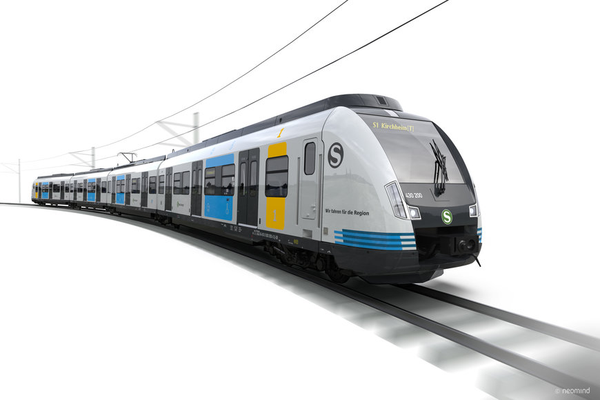 Bombardier liefert S-Bahnen der Baureihe 430 im neuen Design an die DB Regio S-Bahn Stuttgart